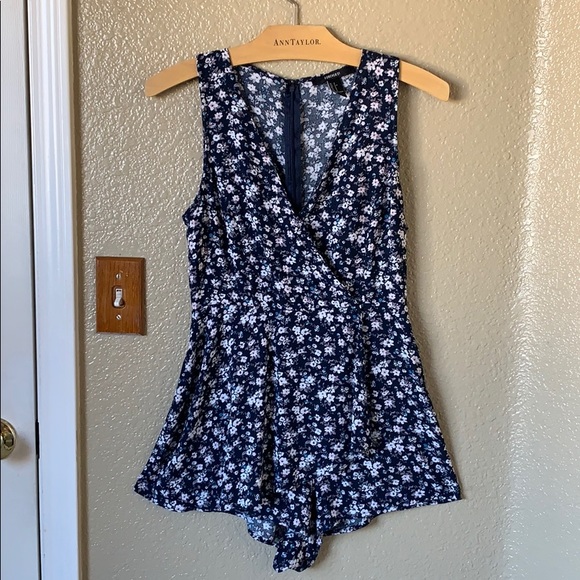 Forever 21 Pants - Forever 21 Floral Skort Romper